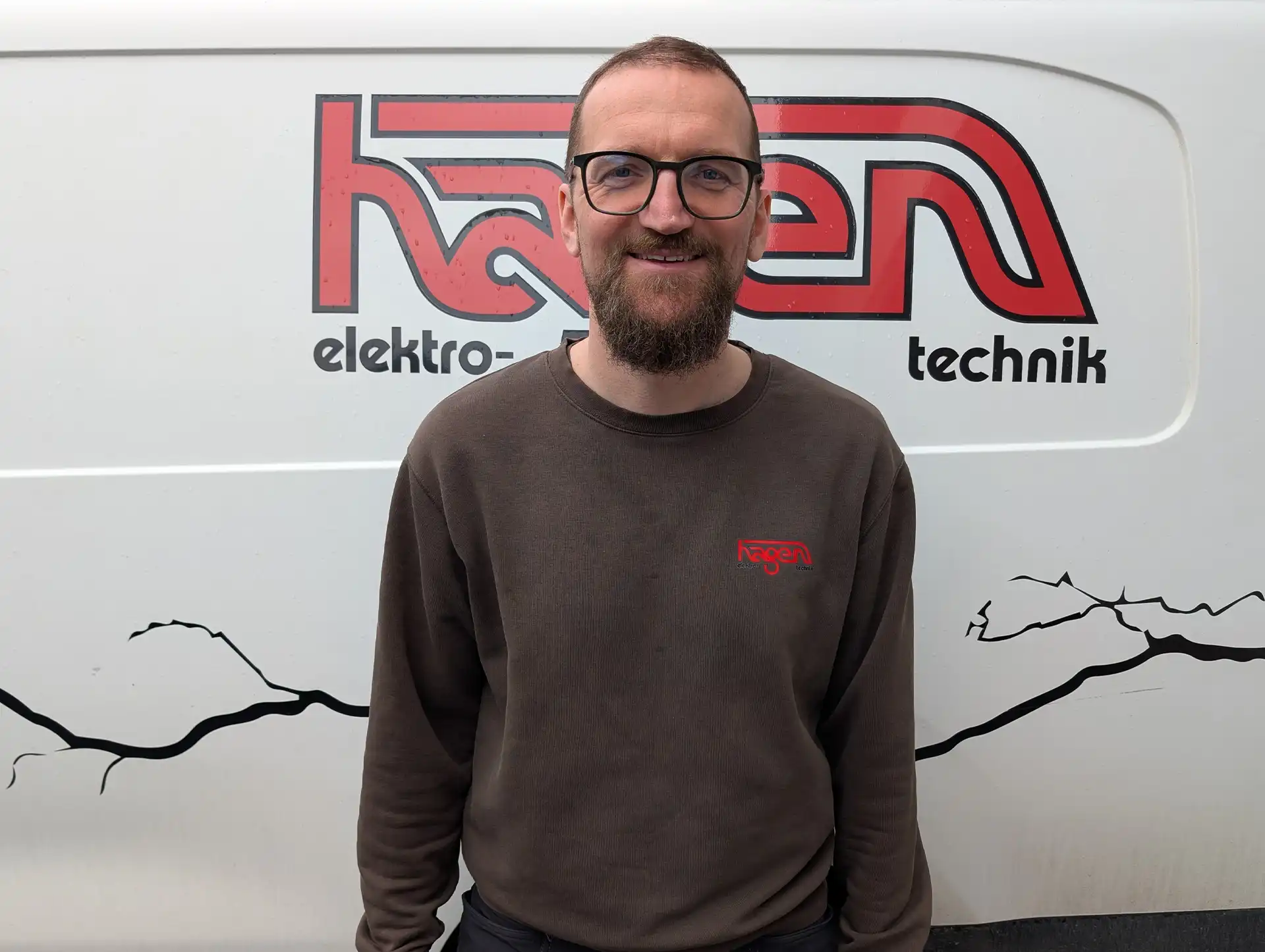 Elektro Hagen während Elektroarbeiten 