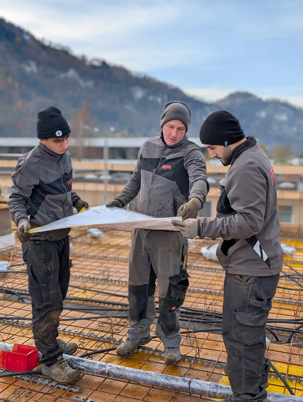 Elektro Hagen während Elektroarbeiten 